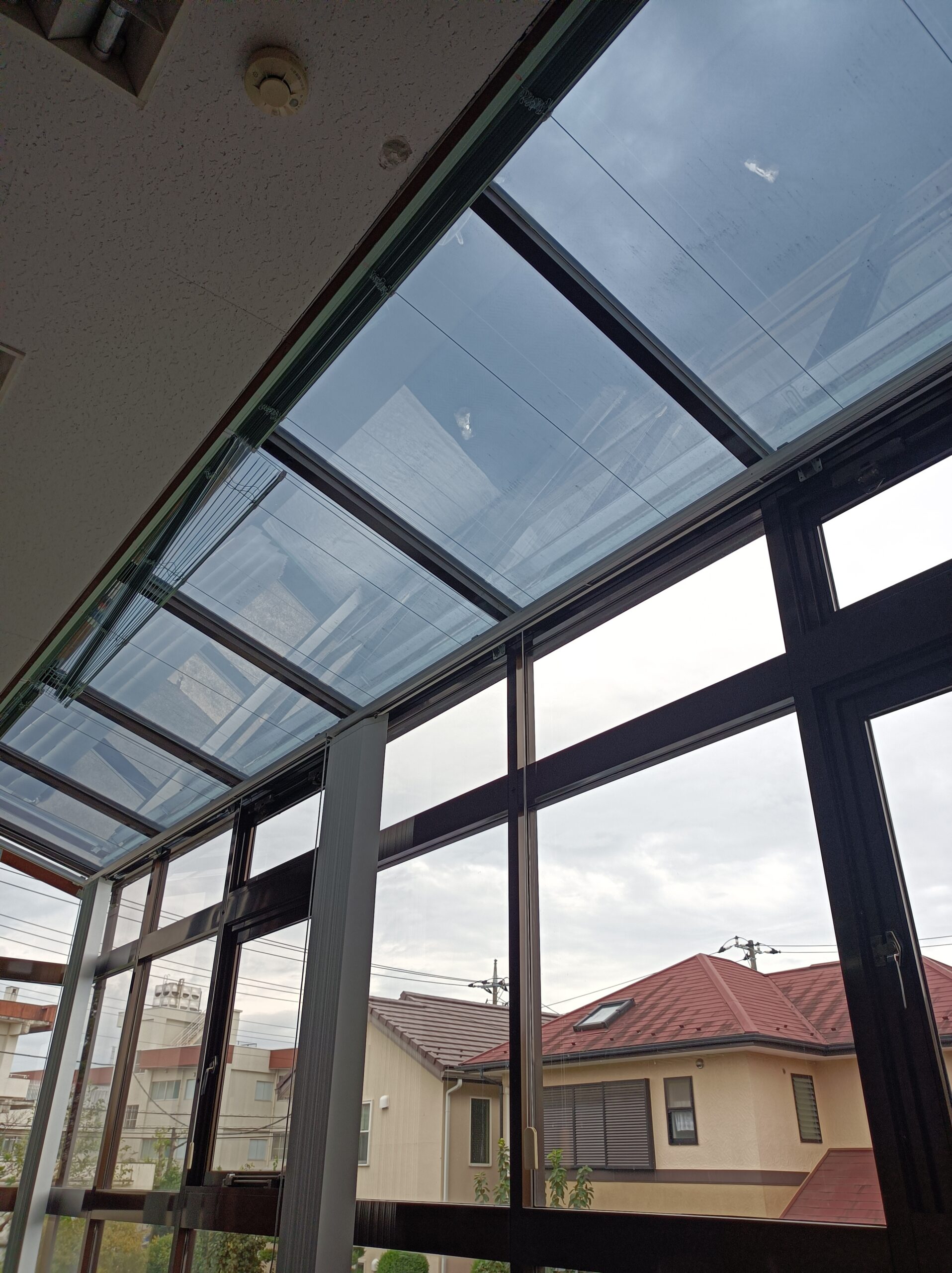 ミラーフィルム(トップライト)施工前